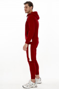 Купить Спортивный костюм трикотажный красного цвета 9149Kr, фото 4