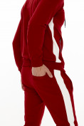 Купить Спортивный костюм трикотажный красного цвета 9149Kr, фото 9