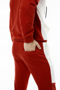 Купить Спортивный костюм трикотажный красного цвета 9150Kr, фото 11