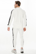 Купить Трикотажный спортивный костюм белого цвета 9152Bl, фото 3