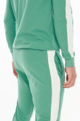 Купить Трикотажный спортивный костюм салатового цвета 9152Sl, фото 7