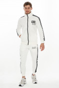Купить Спортивный костюм трикотажный белого цвета 9153Bl, фото 2