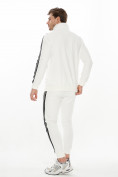 Купить Спортивный костюм трикотажный белого цвета 9153Bl, фото 4