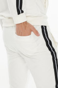 Купить Спортивный костюм трикотажный белого цвета 9153Bl, фото 9