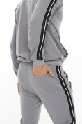 Купить Спортивный костюм трикотажный серого цвета 9153Sr, фото 8