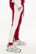 Купить Спортивный костюм трикотажный красного цвета 9154Kr, фото 8
