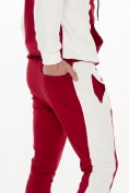 Купить Спортивный костюм трикотажный красного цвета 9154Kr, фото 9