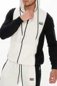 Купить Спортивный костюм трикотажный белого цвета 9154Bl, фото 9