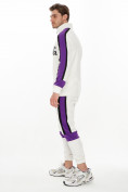 Купить Спортивный костюм трикотажный белого цвета 9156Bl, фото 3