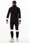 Купить Спортивный костюм трикотажный черного цвета 9156Ch, фото 4