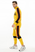 Купить Спортивный костюм трикотажный горчичного цвета 9156G, фото 2