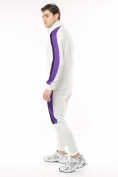 Купить Спортивный костюм трикотажный белого цвета 9157Bl, фото 2