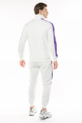 Купить Спортивный костюм трикотажный белого цвета 9157Bl, фото 3