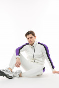 Купить Спортивный костюм трикотажный белого цвета 9157Bl, фото 8