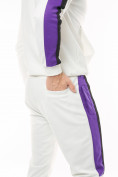 Купить Спортивный костюм трикотажный белого цвета 9157Bl, фото 11
