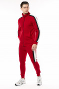 Купить Спортивный костюм трикотажный красного цвета 9157Kr, фото 2