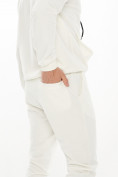 Купить Спортивный костюм трикотажный белого цвета 9159Bl, фото 7