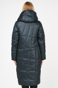 Купить Куртка зимняя женская молодежная стеганная болотного цвета 9163_03Bt, фото 4