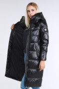 Купить Куртка зимняя женская молодежное черного цвета 9175_01Ch, фото 4