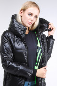 Купить Куртка зимняя женская молодежная черного цвета 9179_01Ch, фото 5