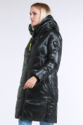 Купить Куртка зимняя женская молодежная черного цвета 9179_03TC, фото 4