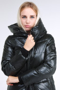 Купить Куртка зимняя женская молодежная черного цвета 9179_03TC, фото 7