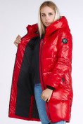 Купить Куртка зимняя женская молодежная красного цвета 9179_14Kr, фото 2
