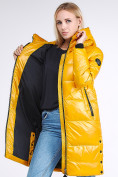 Купить Куртка зимняя женская молодежная желтого цвета 9179_40J, фото 2