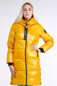 Купить Куртка зимняя женская молодежная желтого цвета 9179_40J, фото 3