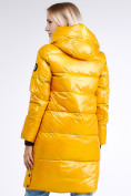 Купить Куртка зимняя женская молодежная желтого цвета 9179_40J, фото 5