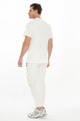 Купить Костюм джоггеры с футболкой белого цвета 9181Bl, фото 2