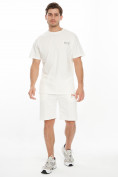 Купить Костюм шорты и футболка белого цвета 9182Bl, фото 2