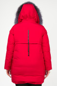 Купить Куртка зимняя женская молодежная красного цвета 92-955_30Kr, фото 5