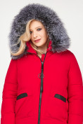 Купить Куртка зимняя женская молодежная красного цвета 92-955_30Kr, фото 7