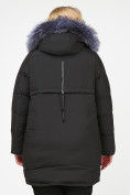 Купить Куртка зимняя женская молодежная черного цвета 92-955_701Ch, фото 4