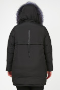 Купить Куртка зимняя женская молодежная черного цвета 92-955_701Ch, фото 5