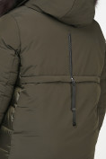 Купить Куртка зимняя женская молодежная цвета хаки 92-955_8Kh, фото 8