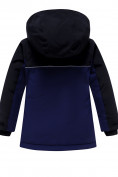 Купить Горнолыжный костюм Valianly детский для мальчика темно-синего цвета 9201TS, фото 3