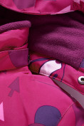 Купить Горнолыжный костюм Valianly детский для девочки розового цвета 9210R, фото 13