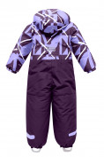 Купить Комбинезон Valianly детский для девочки фиолетового цвета 9214F, фото 2