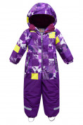Купить Комбинезон Valianly детский для девочки фиолетового цвета 9218F