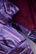 Купить Горнолыжный костюм Valianly подростковый для девочки фиолетового цвета 9230F, фото 6