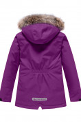 Купить Парка зимняя Valianly подростковая для девочки фиолетового цвета 9238F, фото 2