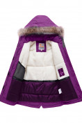Купить Парка зимняя Valianly подростковая для девочки фиолетового цвета 9238F, фото 3