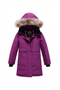 Купить Парка зимняя Valianly подростковая для девочки фиолетового цвета 9240F, фото 14