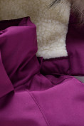 Купить Парка зимняя Valianly подростковая для девочки фиолетового цвета 9240F, фото 4