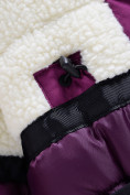 Купить Парка зимняя Valianly подростковая для девочки фиолетового цвета 9240F, фото 8