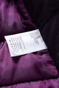 Купить Парка зимняя Valianly подростковая для девочки фиолетового цвета 9240F, фото 9