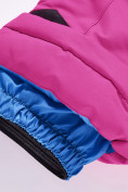 Купить Брюки горнолыжные подростковые для девочки малинового цвета 9252M, фото 7