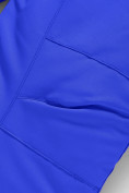 Купить Брюки горнолыжные подростковые для девочки синего цвета 9252S, фото 5